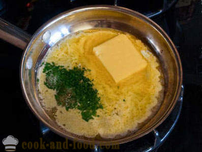 Рецепта чесън кифлички от тесто с мая