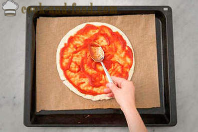 Рецепта за пица с тиквички и гъби