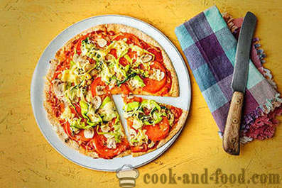 Рецепта за пица с тиквички и гъби