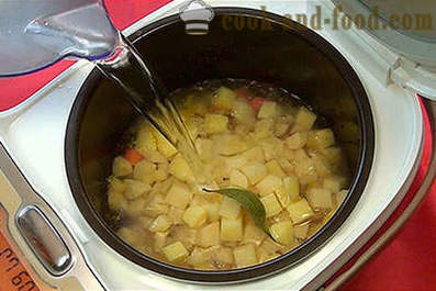Как да готвя картофи супа в multivarka