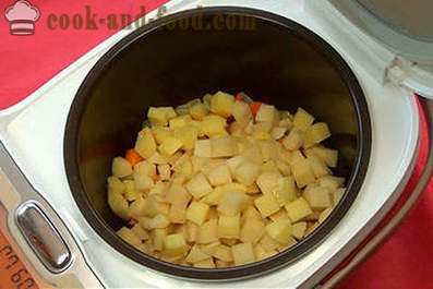 Как да готвя картофи супа в multivarka