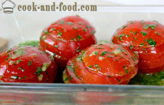 Пикантен предястие от домати
