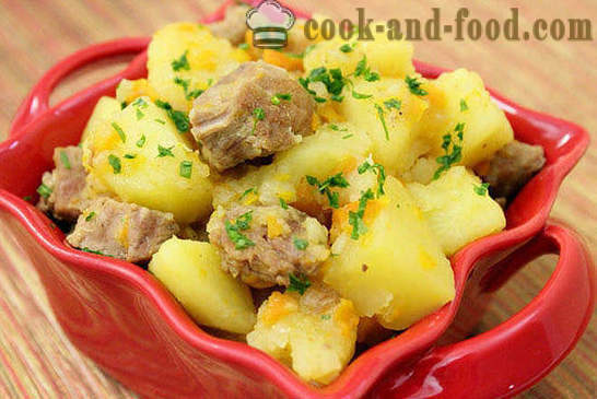 Печени картофи с месо