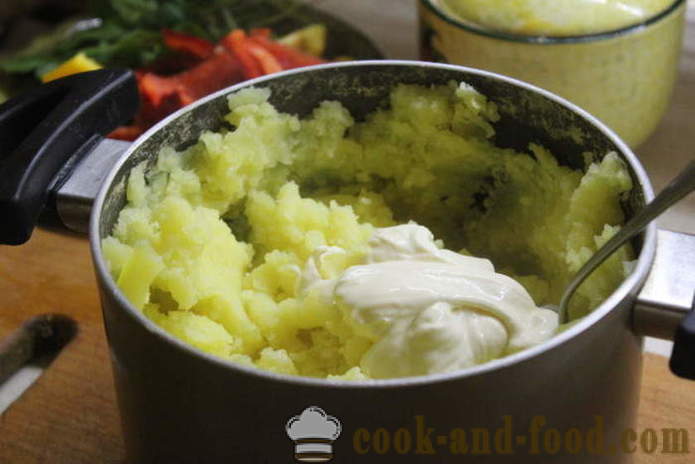 Картофи, картофено пюре с целина и лук - как да се направи картофено пюре с лук и целина, стъпка по стъпка рецепти снимки