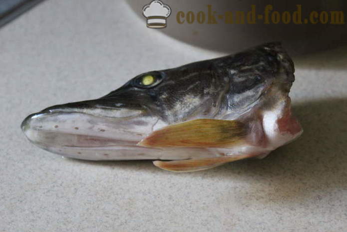 Риба супа с глава щука е разбита - как да се готви супа от риба от щука бързо, стъпка по стъпка рецепти снимки