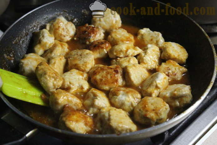 Mitboly пиле - как да се готвя кюфтета в сос, стъпка по стъпка фото-рецепта сос mitbolov