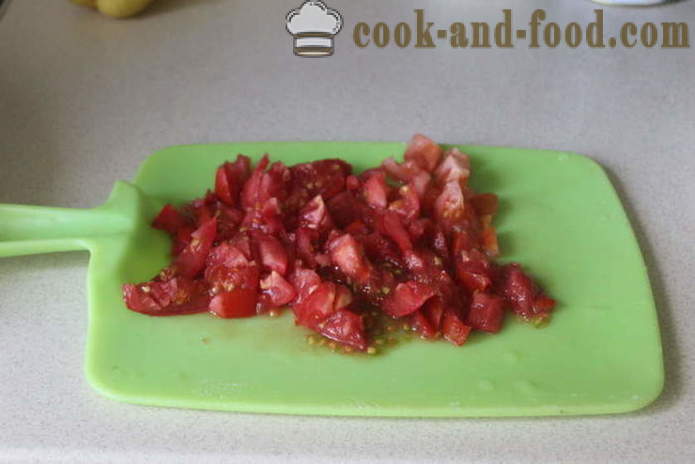 Италианска паста с домати и риба - как да се готвя паста с риба и домати, стъпка по стъпка рецепти снимки