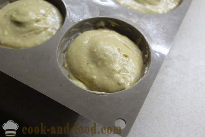 Кафе и кифли в меда на фурната - как да се пекат питки с кисело мляко в силиконови форми, стъпка по стъпка рецепти снимки