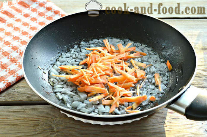 Delicious задушени патладжан със зеленчуци - как да се изнеса патладжан със зеленчуци в тиган, стъпка по стъпка рецепти снимки