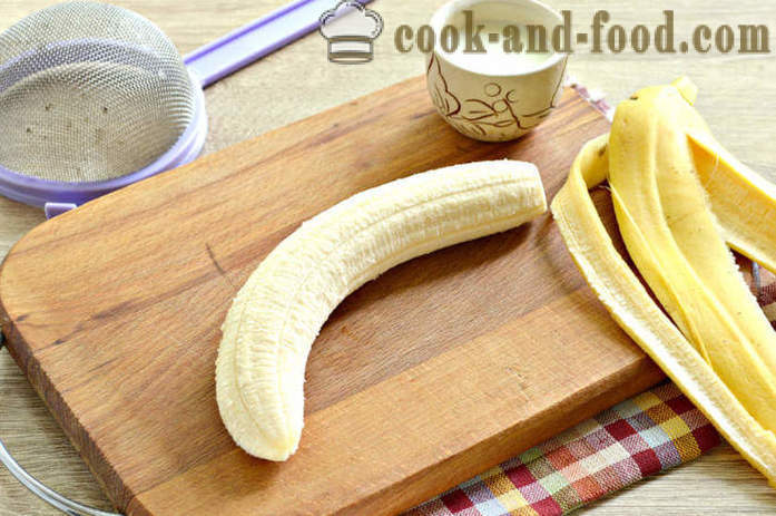 Пюре банани в блендер за кърмачета - как да се готвя пюре банан, за да примамват, стъпка по стъпка рецепти снимки