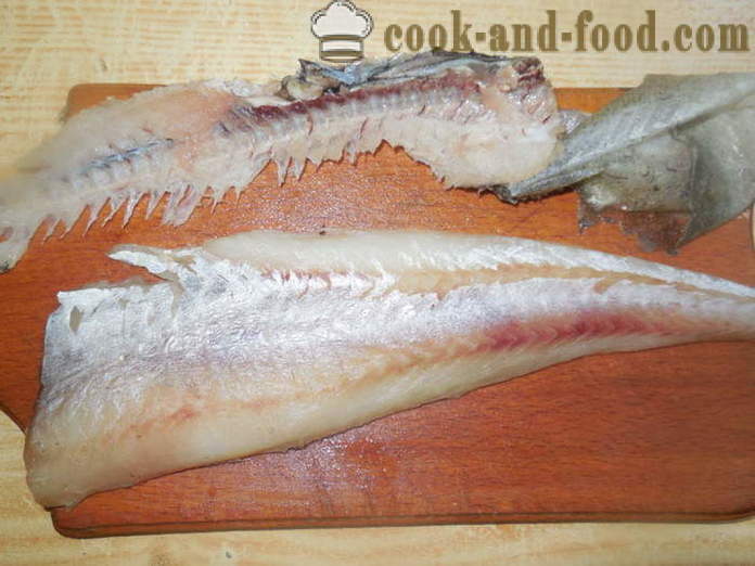 Хе риба в корейски у дома - как да се направи Hye риба, стъпка по стъпка рецепти снимки
