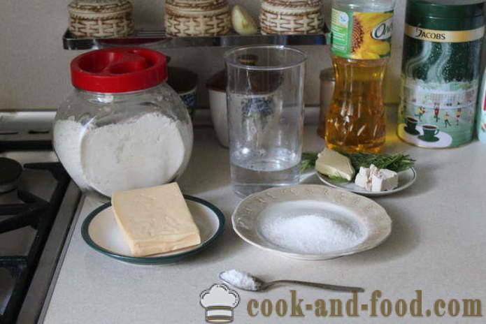 Домашно сирене хляб с подправки - стъпка по стъпка хляб рецепта сирене на фурна, със снимки