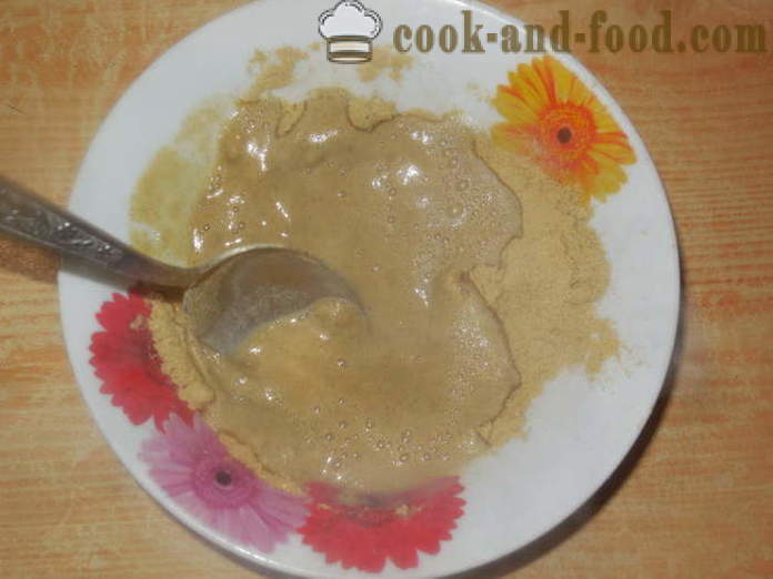 Горчица от горчица на прах и зърнени храни - как да се направи горчица у дома си, стъпка по стъпка рецепти снимки