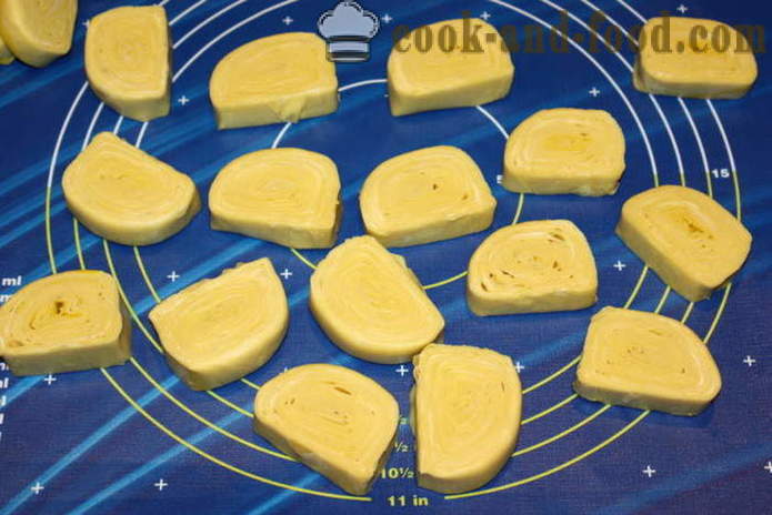 Неаполитански sfolyatelle - как да се направи бутер кифлички с сирене рикота, стъпка по стъпка рецепти снимки