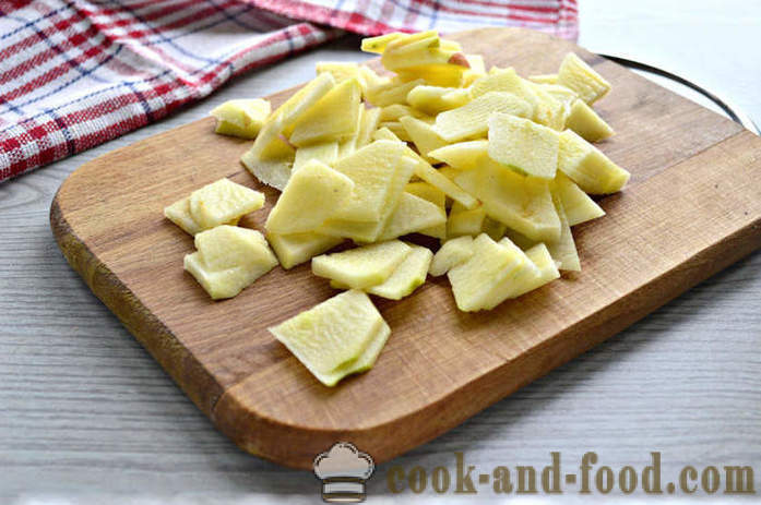 Ябълков щрудел Лаваш - как да се готвя щрудел на питка във фурната, с една стъпка по стъпка рецепти снимки