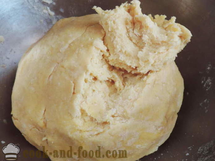 Сладкиш от маслено тесто тесто за пай, пайове, сладкиши или гевреци - как да се направи пясък тесто с мая, стъпка по стъпка рецепти снимки