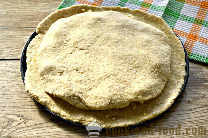 Pie пълнозърнести зърнени храни с пиле и ориз - как да се готви пилешки пай във фурната, с една стъпка по стъпка рецепти снимки