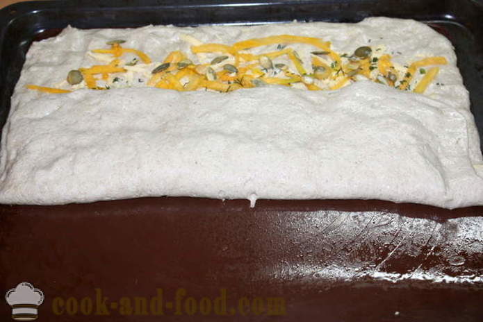 Пълнозърнест хляб с слънчогледови семки от тиква - как да се направи хляб от пълнозърнесто брашно във фурната, с една стъпка по стъпка рецепти снимки