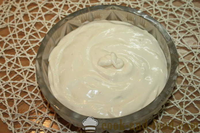 Изварата крем тирамису без яйца - как да се направи тирамису торта крем, стъпка по стъпка рецепти снимки