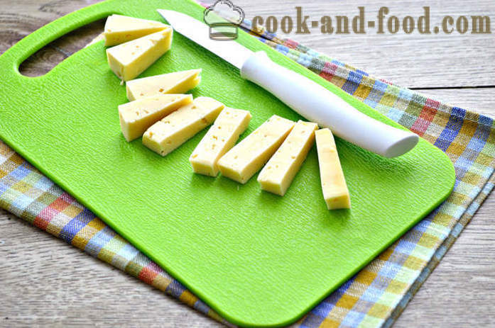 Печено месо котлети с пълнеж от сирене - как да се готвя банички с пълнеж от сирене, стъпка по стъпка рецепти снимки
