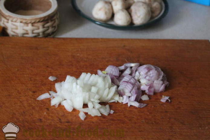 Кремообразна гъбен сос - как да се готви гъбен сос с гъби, стъпка по стъпка рецепти снимки