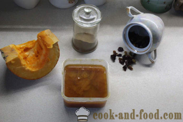 Печена тиква с мед, сушени плодове и подправки - как да се пекат на тиквени филийки във фурната, с една стъпка по стъпка рецепти снимки
