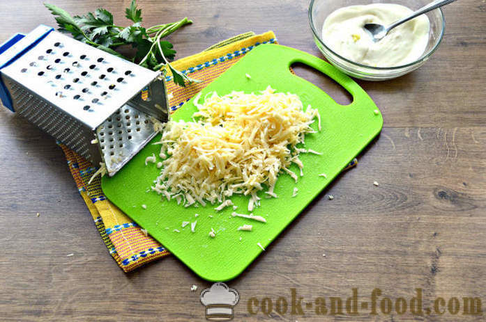 Пликове с питка със сирене и билки - как да се направи пликове от Лаваш със сирене, стъпка по стъпка рецепти снимки