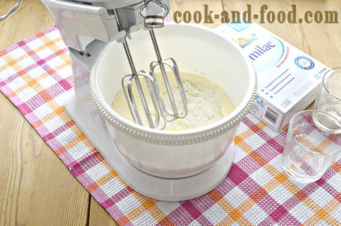 Лесна рецепта за торта на бебешка храна във фурната - как да се готви бързо торта от смес на сухо мляко, стъпка по стъпка рецепти снимки