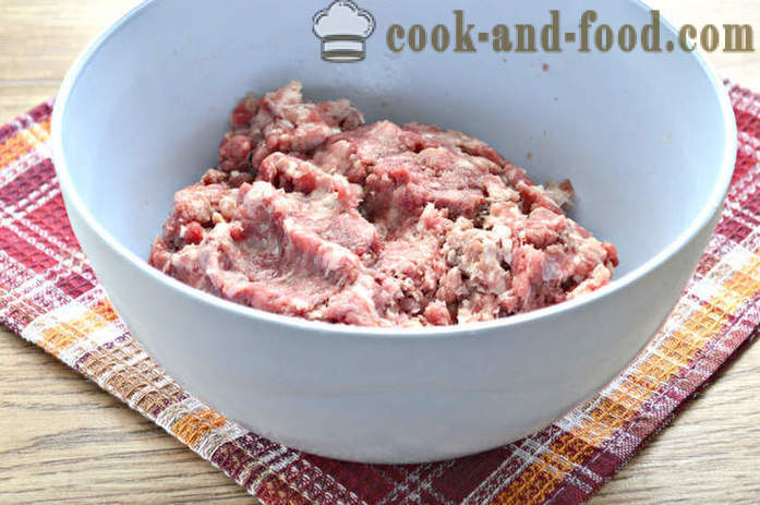 Кюфтета от говеждо месо с ориз в тиган - как да се готвя кюфтета от говеждо месо и сос, с една стъпка по стъпка рецепти снимки