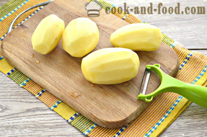 Картофи с майонеза във фурната - като печени картофи на фурна с майонеза, стъпка по стъпка рецепти снимки