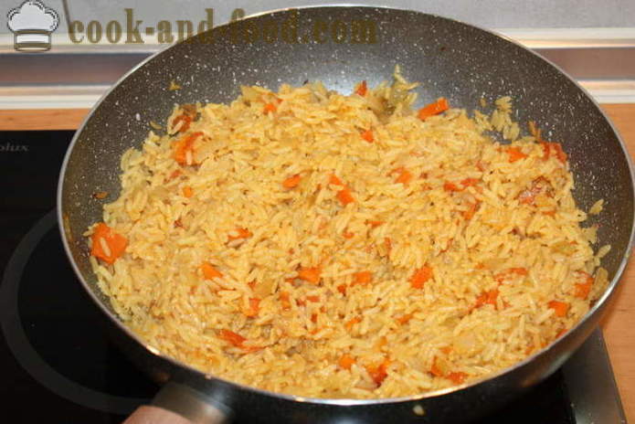 Скумрия пълнена лук във фурната - как да се готвя скумрия с ориз, стъпка по стъпка рецепти снимки