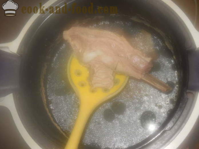 Kapustnyak вкусна с прясно зеле и просо - kapustnyak как да се готвя от прясно зеле в тенджера под налягане, стъпка по стъпка рецепти снимки