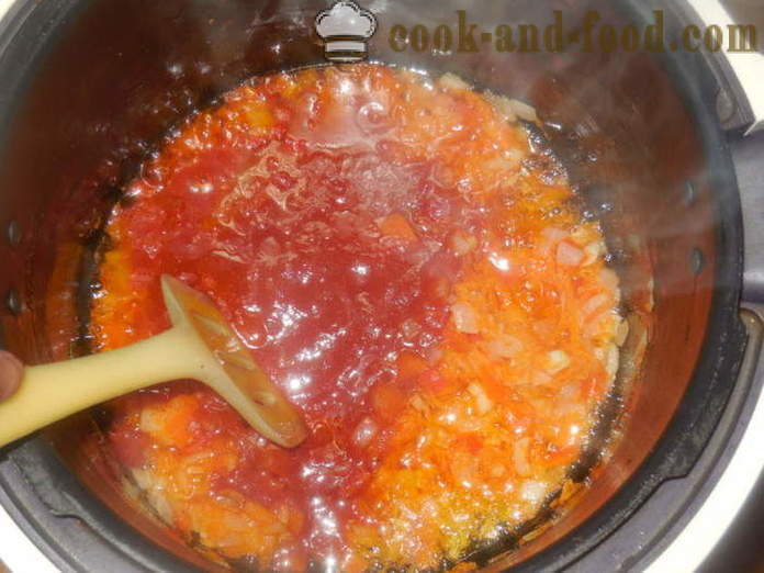 Kapustnyak вкусна с прясно зеле и просо - kapustnyak как да се готвя от прясно зеле в тенджера под налягане, стъпка по стъпка рецепти снимки