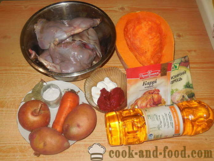 Подготовка на див заек във фурната - как да се готви вкусни див заек у дома си, стъпка по стъпка рецепти снимки