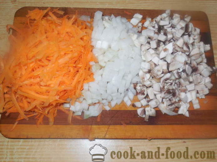 Сармички с елда, картофи и гъби - как да се готвя постен пълнени с елда, стъпка по стъпка рецепти снимки