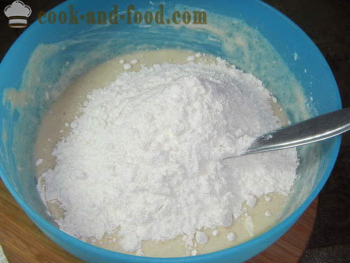 Дрожди понички на кисело мляко - как да се готвя понички от тесто с мая, стъпка по стъпка рецепти снимки