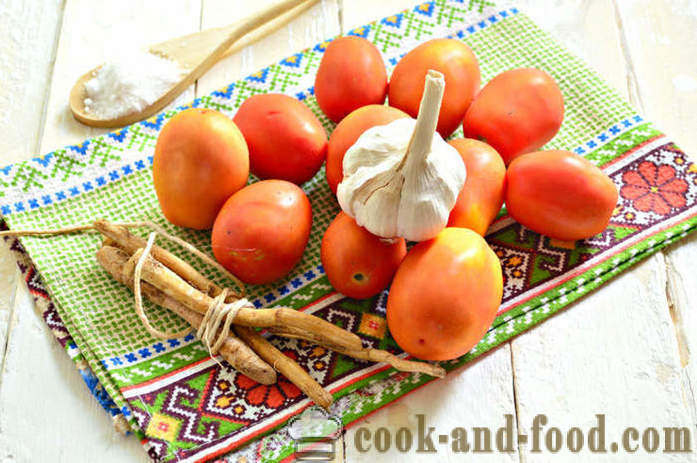 Начало hrenoder класически - как да се направи hrenoder у дома си, стъпка по стъпка рецепта hrenodera с домати и чесън