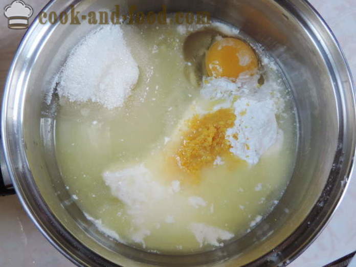 Лимонов крем с нишесте - как да се готвя домашно яйчен крем с лимон, с една стъпка по стъпка рецепти снимки