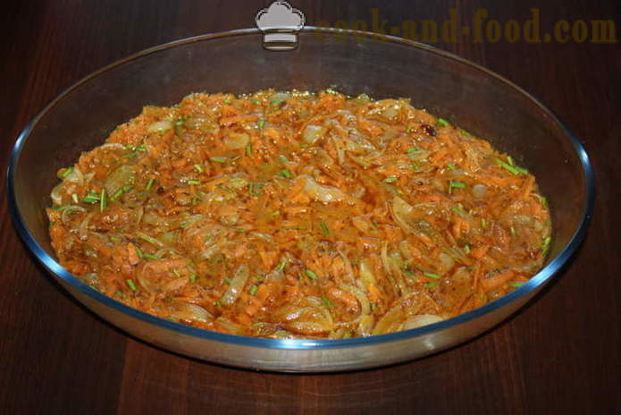 Вкусни кюфтета във фурната със сос от зеленчуци - как да се готвя кюфтета в сос от зеленчуци, стъпка по стъпка рецепти снимки