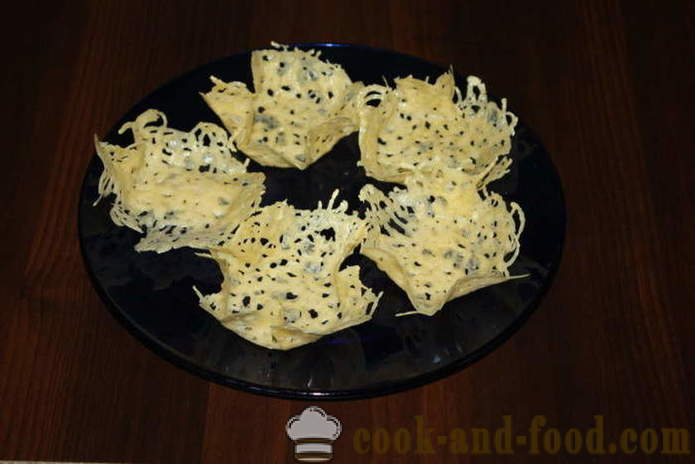 Вкусни гъби салата в кошница сирене - как да се направи сирене кошници с маруля, стъпка по стъпка рецепти снимки