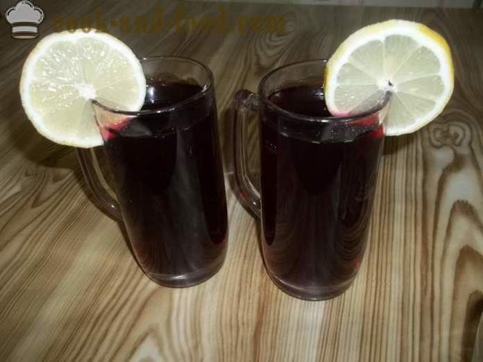Пийте с джинджифил, лимонова кора, оранжево и касис - как да се направи едно питие с джинджифил, стъпка по стъпка рецепти снимки