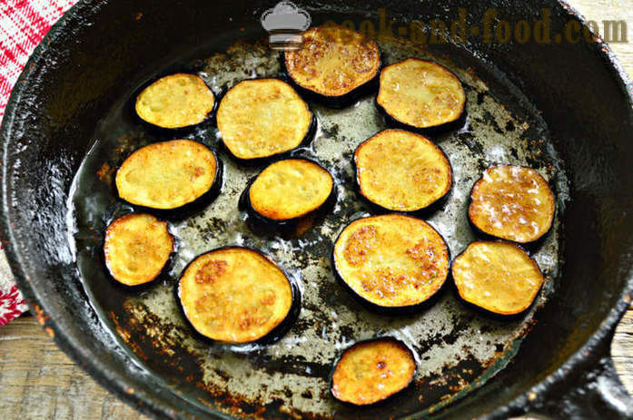 Омлет с патладжани и домати - как да се подготви пържен патладжан с яйца и домати, стъпка по стъпка рецепти снимки