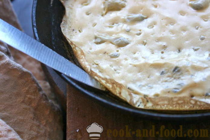 Omletnye палачинки - как да се направи японски омлет, стъпка по стъпка рецепти снимки