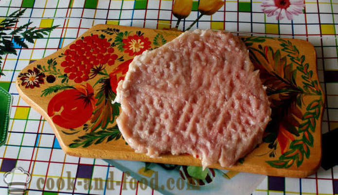 Свински пържоли със сирене тесто - как да се готви свински пържоли в тиган, стъпка по стъпка рецепти снимки