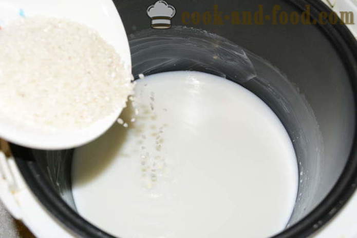 Delicious ориз овесена каша с мляко в multivarka - как да варя ориз овесена каша мляко, стъпка по стъпка рецепти снимки