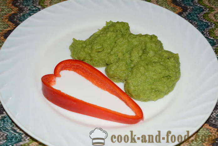 Delicious зеленчукови пюрета от замразени броколи - как да се готви броколи пюре, стъпка по стъпка рецепти снимки