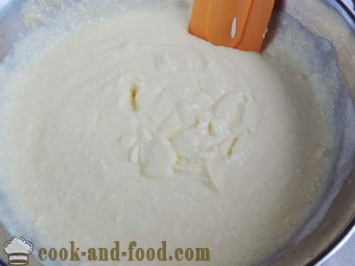Вкусни и лесни извара пудинг с череши - Как да направим извара готвене във фурната, с една стъпка по стъпка рецепти снимки