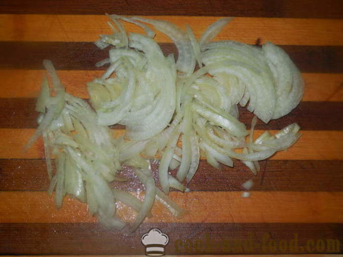 Вегетариански Облечен Херинга с нори - как да се готви херинга под шуба с водорасли нори, стъпка по стъпка рецепти снимки