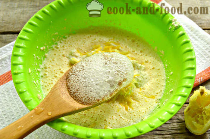 Лимонов пай от грис и кисело мляко във формата на тортата - как да се направи кефир манна, стъпка по стъпка рецепти снимки