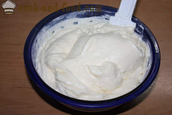Яйчен крем със сметана и нишесте - как да се готвя крем яйчен крем, стъпка по стъпка рецепти снимки